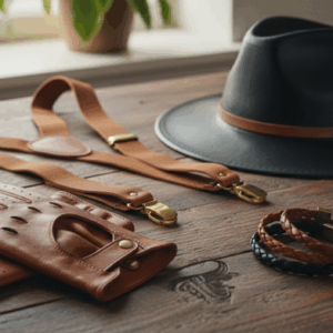 All leather Apparel Accessories